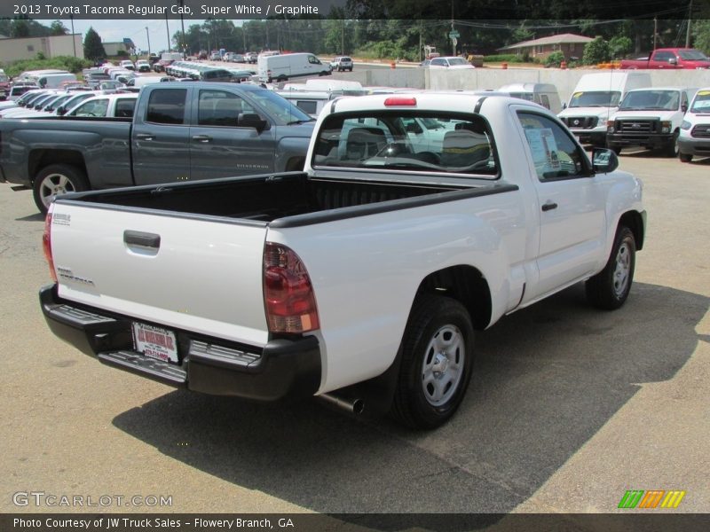 Super White / Graphite 2013 Toyota Tacoma Regular Cab