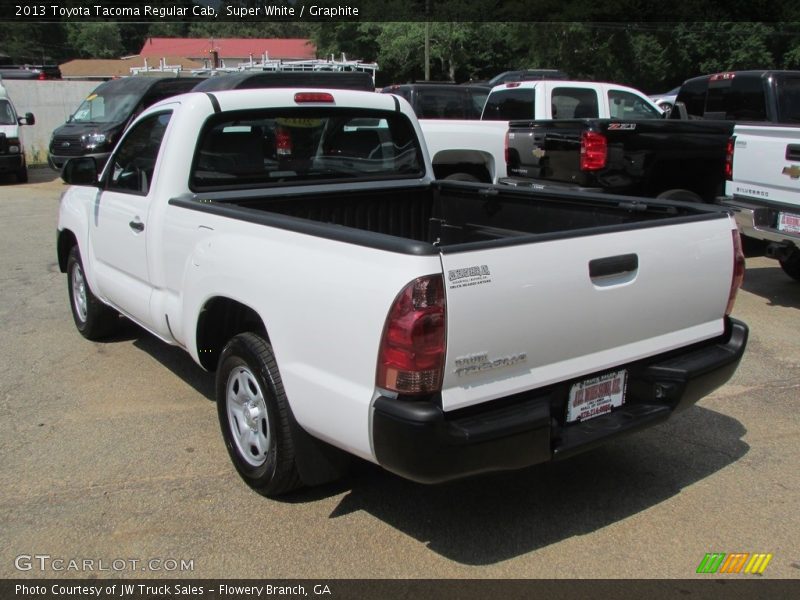 Super White / Graphite 2013 Toyota Tacoma Regular Cab