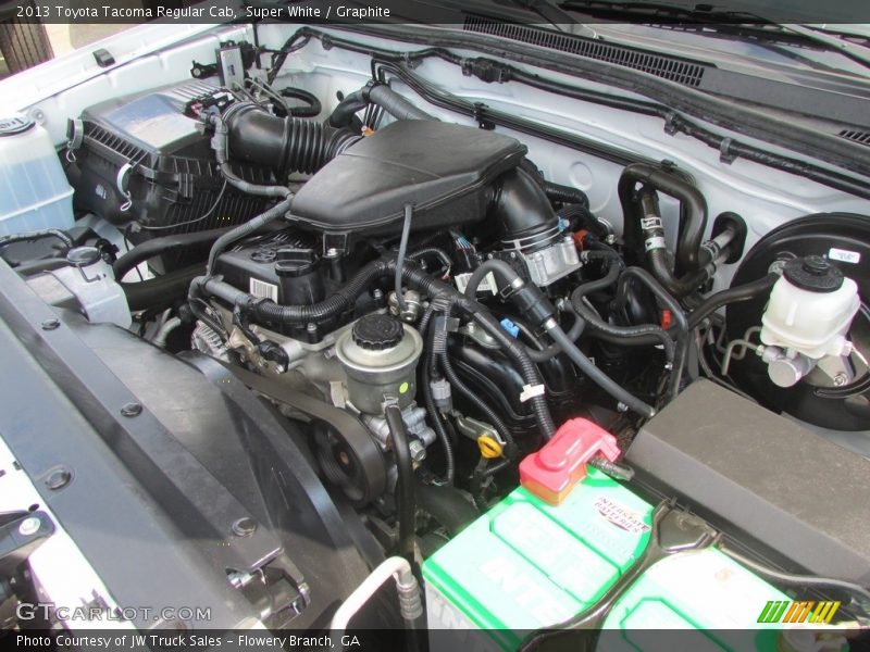 Super White / Graphite 2013 Toyota Tacoma Regular Cab