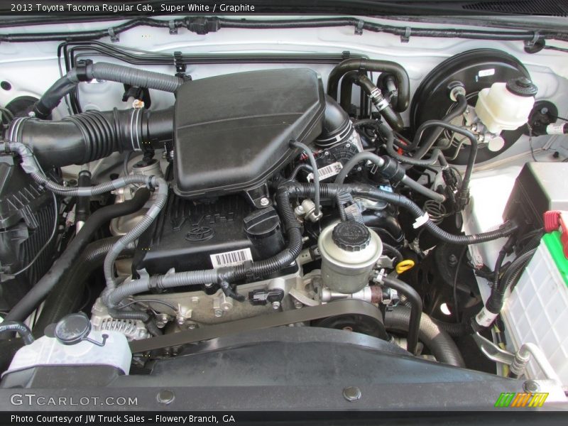Super White / Graphite 2013 Toyota Tacoma Regular Cab