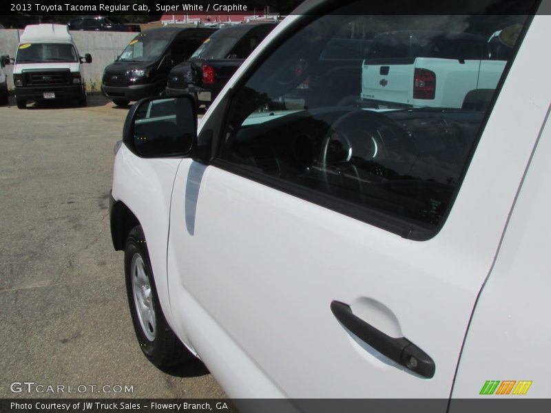 Super White / Graphite 2013 Toyota Tacoma Regular Cab