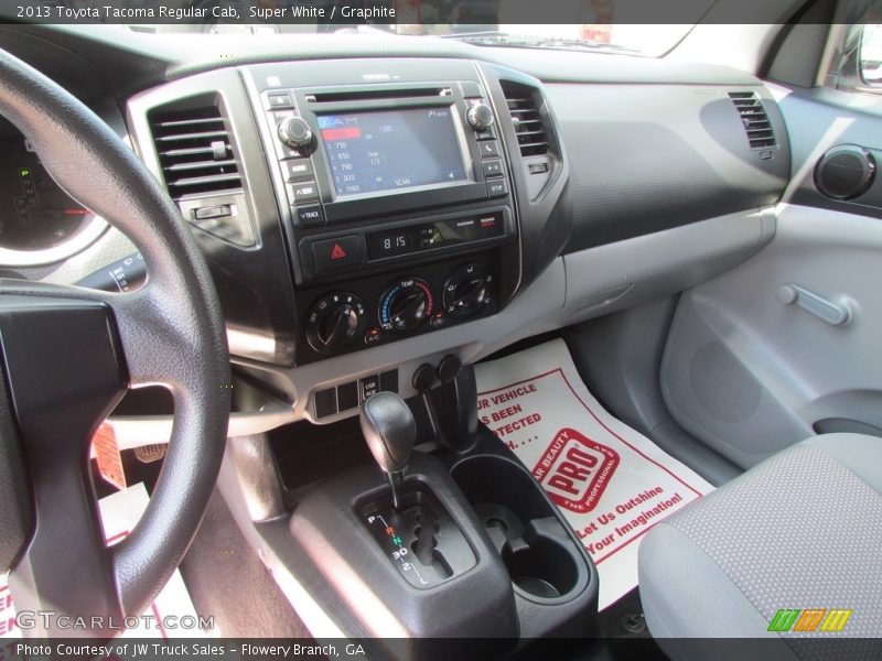 Super White / Graphite 2013 Toyota Tacoma Regular Cab