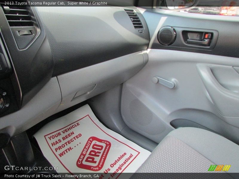 Super White / Graphite 2013 Toyota Tacoma Regular Cab