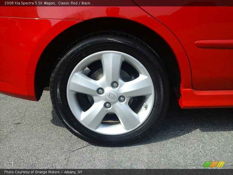 Classic Red / Black 2008 Kia Spectra 5 SX Wagon