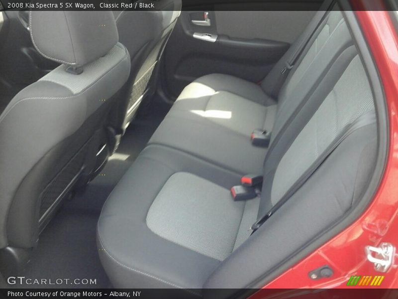 Classic Red / Black 2008 Kia Spectra 5 SX Wagon
