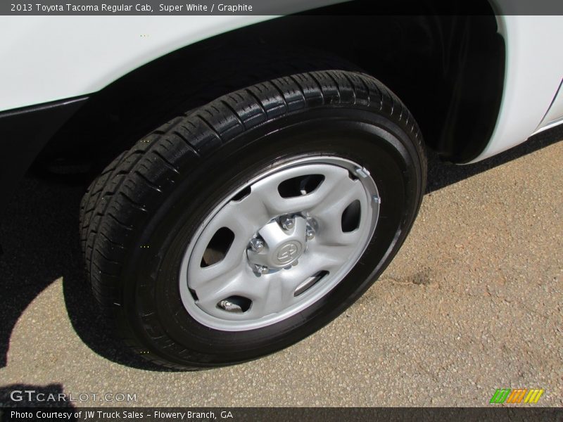 Super White / Graphite 2013 Toyota Tacoma Regular Cab