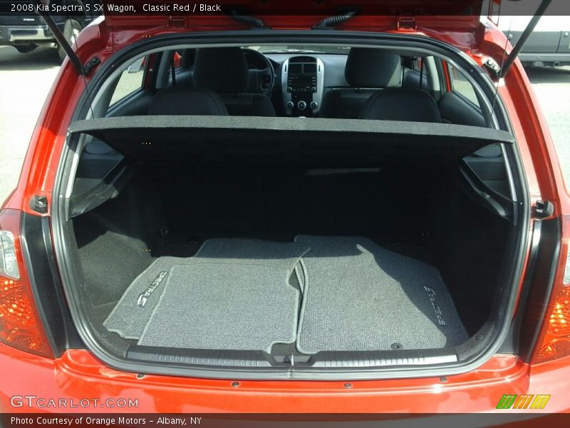 Classic Red / Black 2008 Kia Spectra 5 SX Wagon