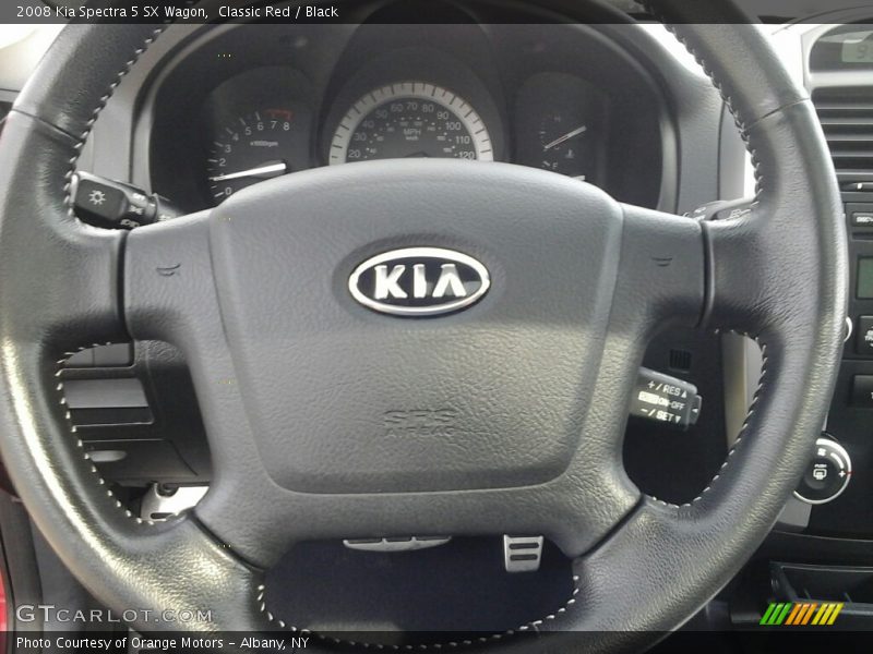 Classic Red / Black 2008 Kia Spectra 5 SX Wagon