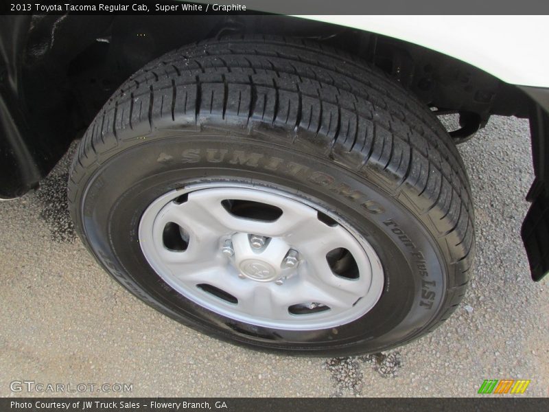 Super White / Graphite 2013 Toyota Tacoma Regular Cab