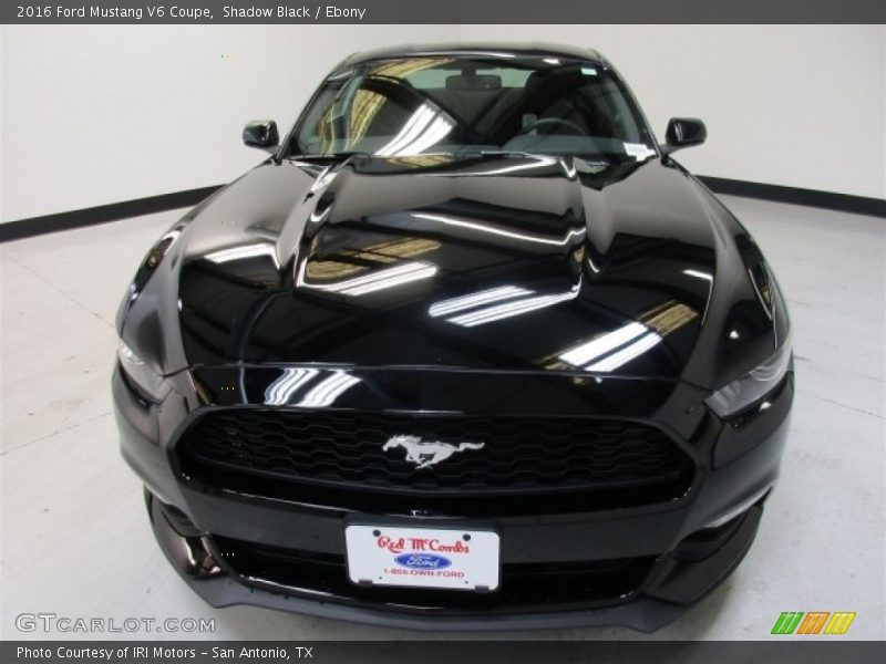 Shadow Black / Ebony 2016 Ford Mustang V6 Coupe