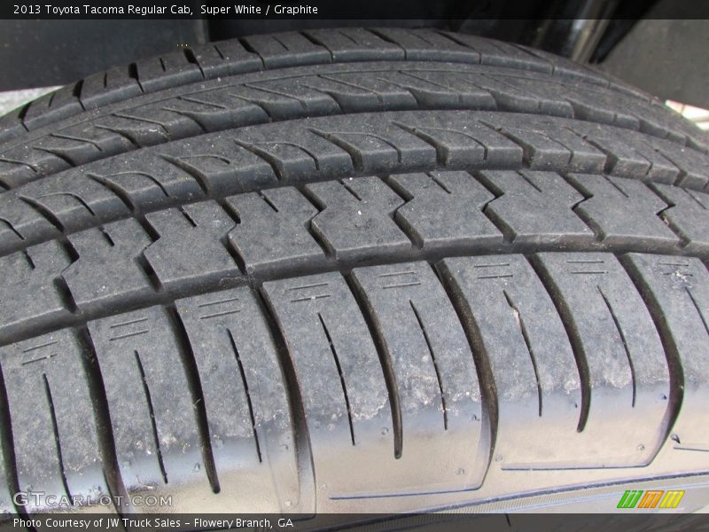 Super White / Graphite 2013 Toyota Tacoma Regular Cab