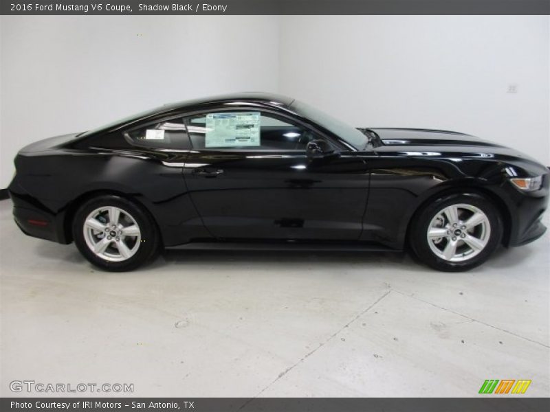 Shadow Black / Ebony 2016 Ford Mustang V6 Coupe