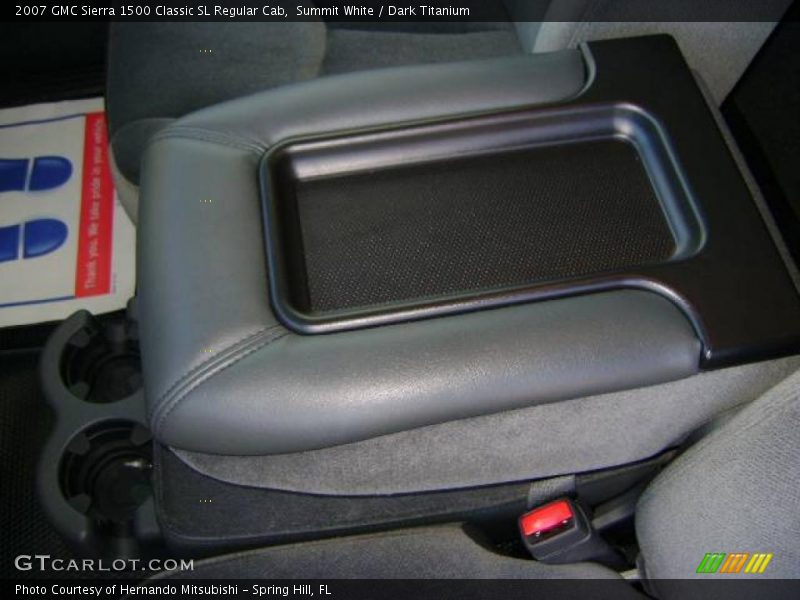 Summit White / Dark Titanium 2007 GMC Sierra 1500 Classic SL Regular Cab