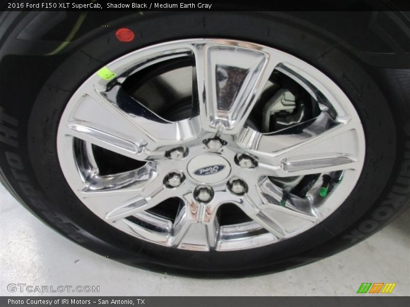 Shadow Black / Medium Earth Gray 2016 Ford F150 XLT SuperCab