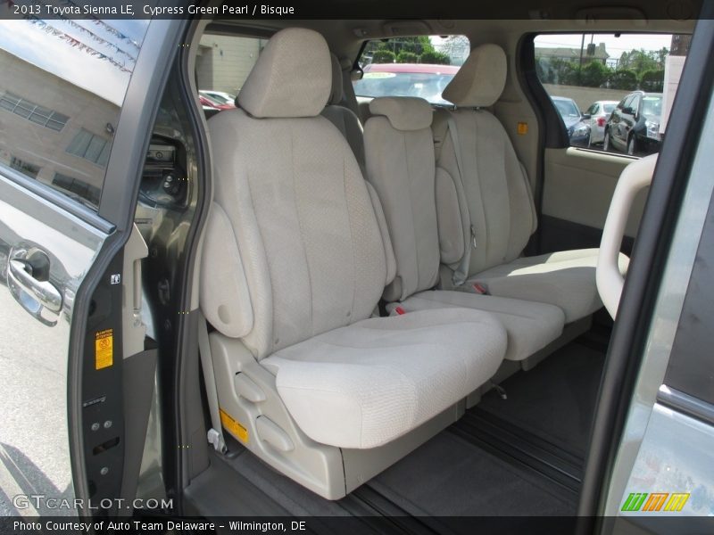 Cypress Green Pearl / Bisque 2013 Toyota Sienna LE