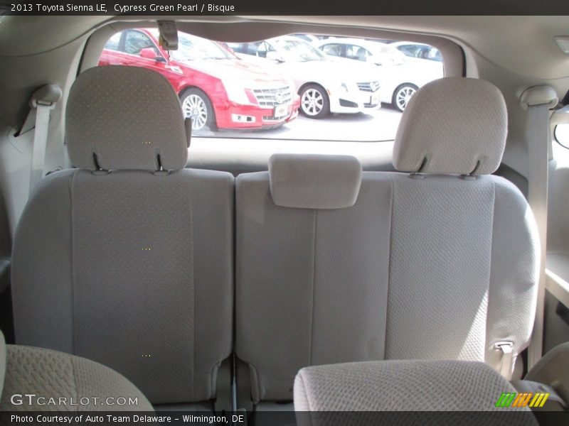 Cypress Green Pearl / Bisque 2013 Toyota Sienna LE