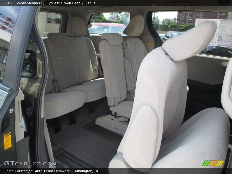 Cypress Green Pearl / Bisque 2013 Toyota Sienna LE