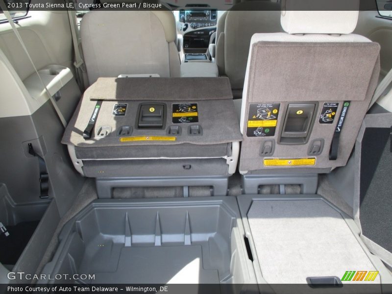 Cypress Green Pearl / Bisque 2013 Toyota Sienna LE