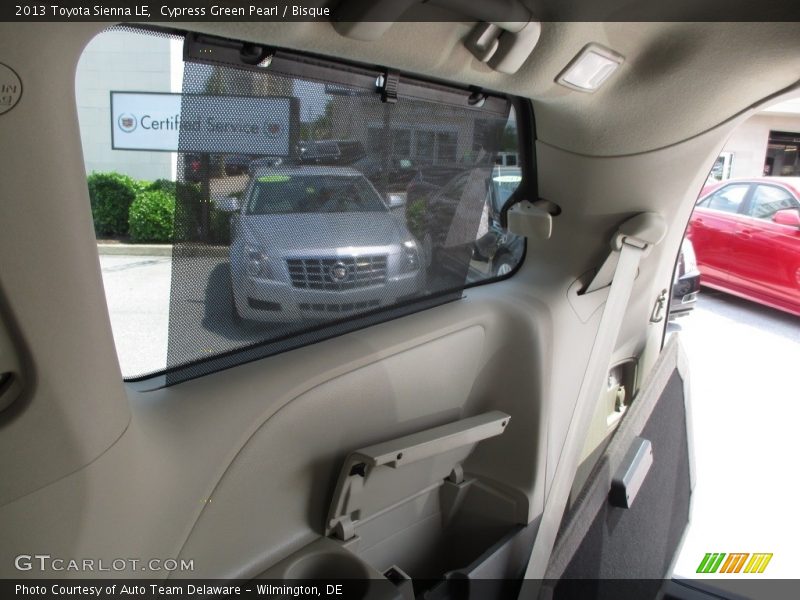 Cypress Green Pearl / Bisque 2013 Toyota Sienna LE
