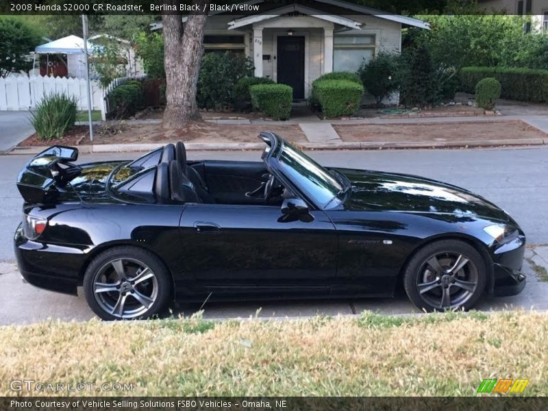 Berlina Black / Black/Yellow 2008 Honda S2000 CR Roadster