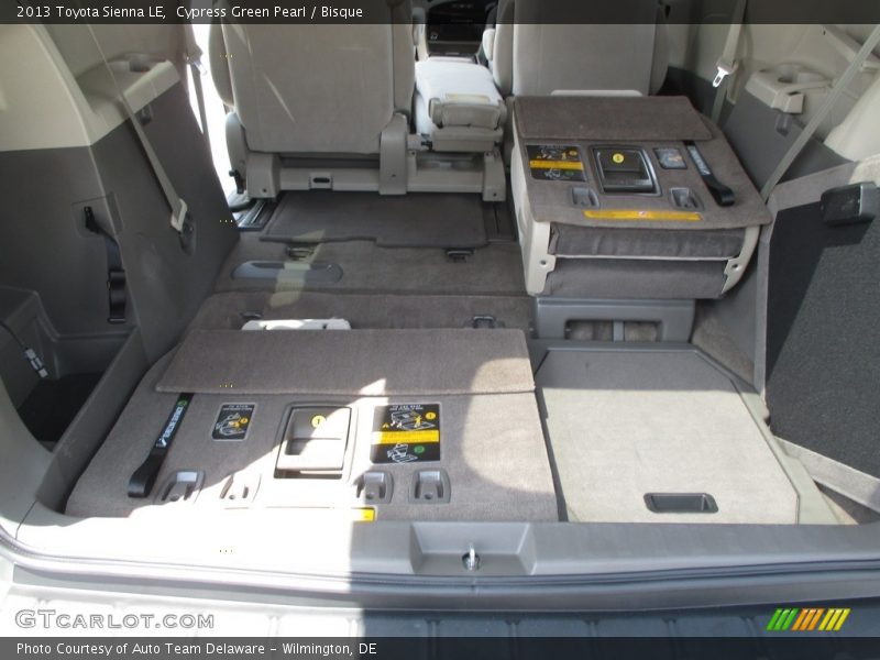 Cypress Green Pearl / Bisque 2013 Toyota Sienna LE