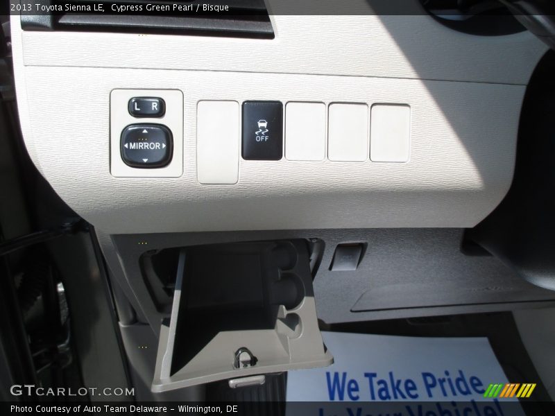 Cypress Green Pearl / Bisque 2013 Toyota Sienna LE