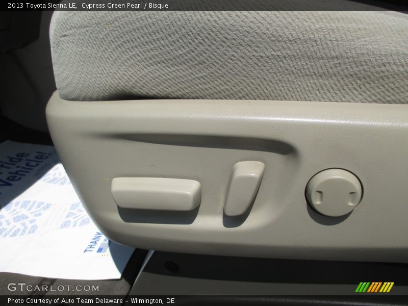 Cypress Green Pearl / Bisque 2013 Toyota Sienna LE