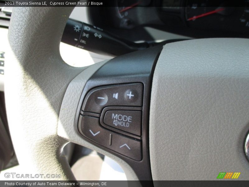 Cypress Green Pearl / Bisque 2013 Toyota Sienna LE
