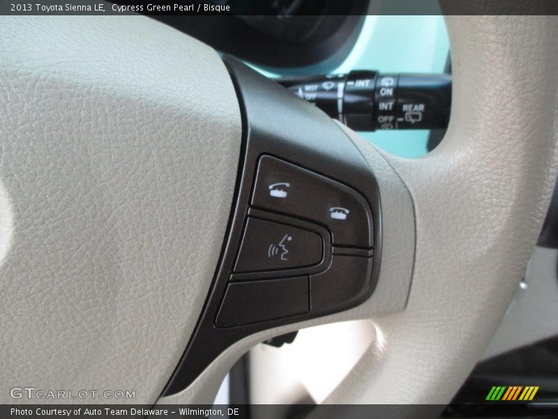 Cypress Green Pearl / Bisque 2013 Toyota Sienna LE