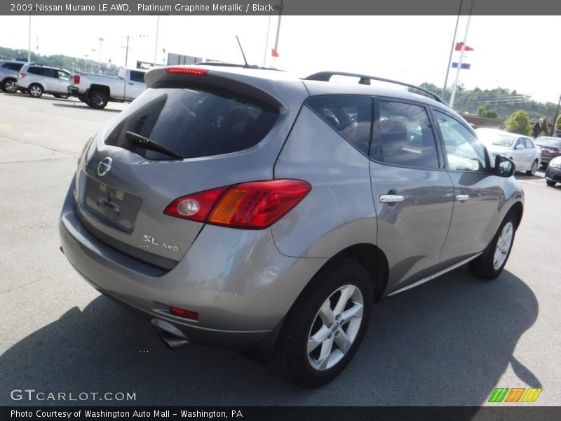 Platinum Graphite Metallic / Black 2009 Nissan Murano LE AWD
