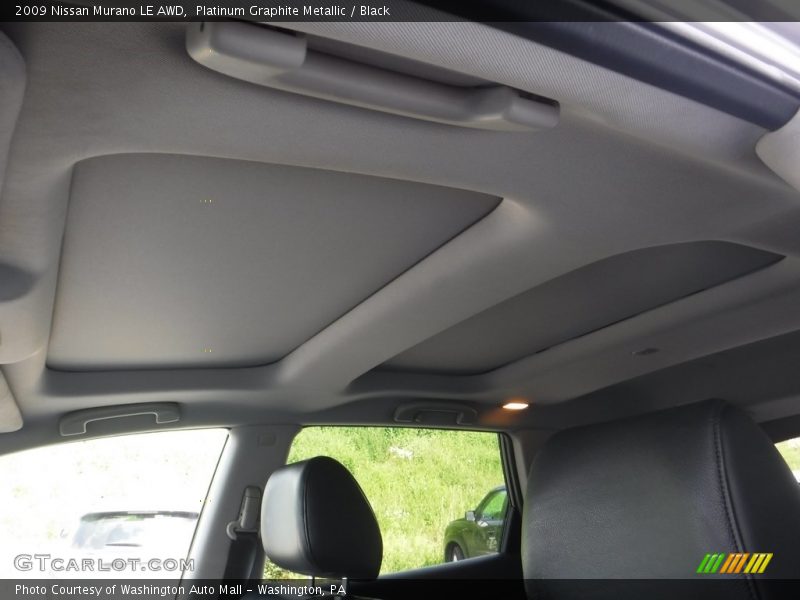 Platinum Graphite Metallic / Black 2009 Nissan Murano LE AWD