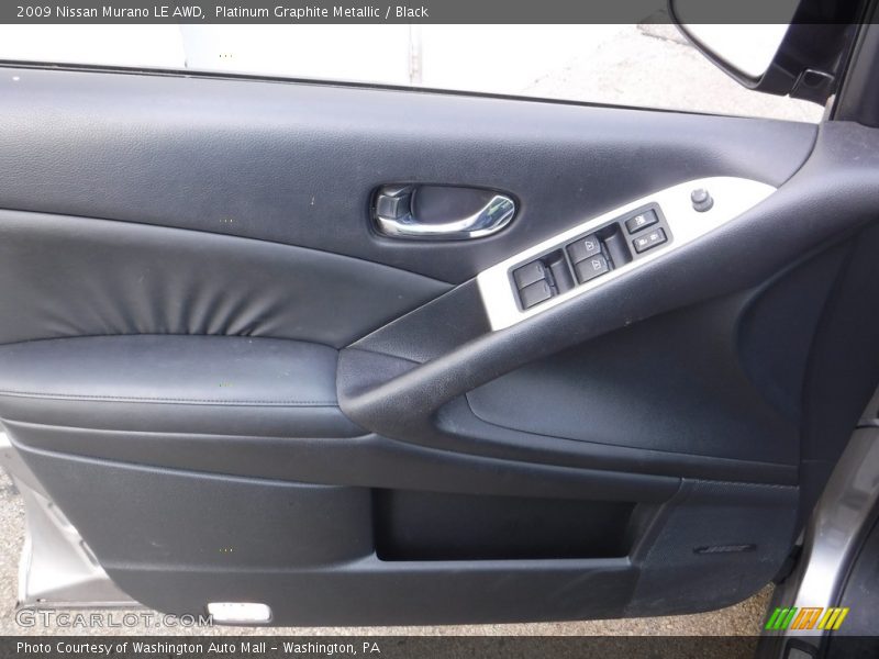 Platinum Graphite Metallic / Black 2009 Nissan Murano LE AWD