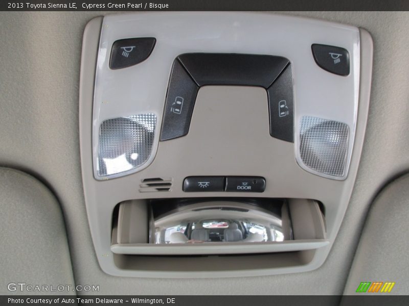 Cypress Green Pearl / Bisque 2013 Toyota Sienna LE