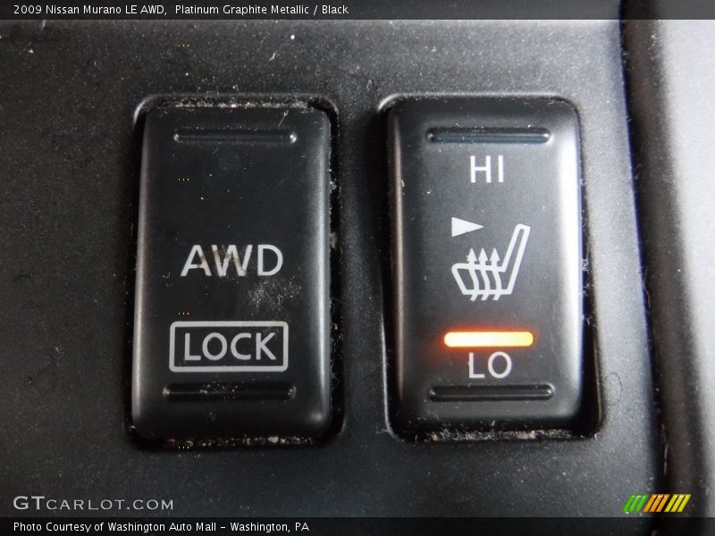 Platinum Graphite Metallic / Black 2009 Nissan Murano LE AWD