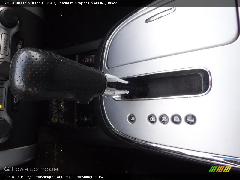 Platinum Graphite Metallic / Black 2009 Nissan Murano LE AWD