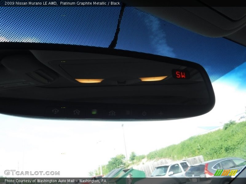 Platinum Graphite Metallic / Black 2009 Nissan Murano LE AWD
