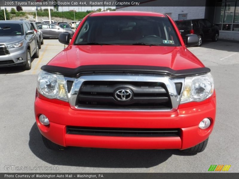 Radiant Red / Graphite Gray 2005 Toyota Tacoma V6 TRD Double Cab 4x4