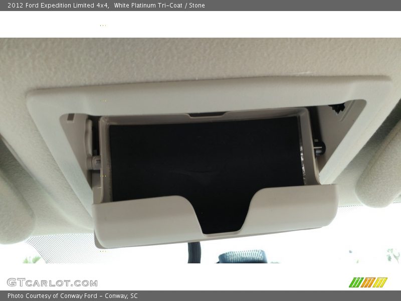 White Platinum Tri-Coat / Stone 2012 Ford Expedition Limited 4x4
