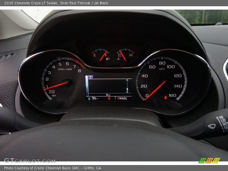 Siren Red Tintcoat / Jet Black 2016 Chevrolet Cruze LT Sedan