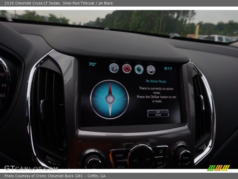 Siren Red Tintcoat / Jet Black 2016 Chevrolet Cruze LT Sedan