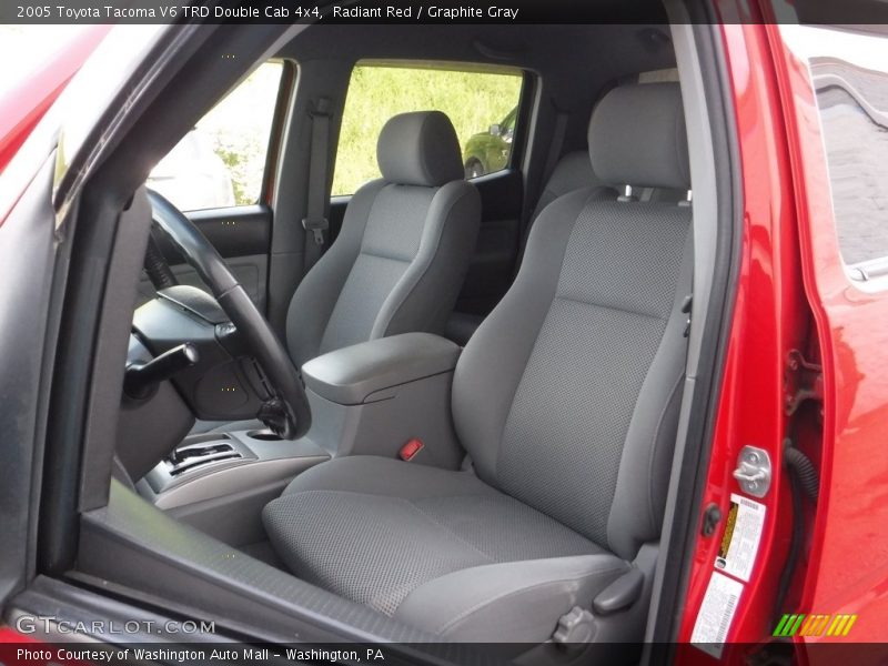 Radiant Red / Graphite Gray 2005 Toyota Tacoma V6 TRD Double Cab 4x4