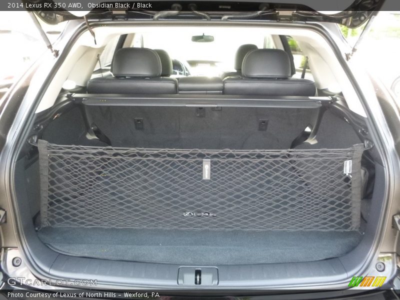 Obsidian Black / Black 2014 Lexus RX 350 AWD