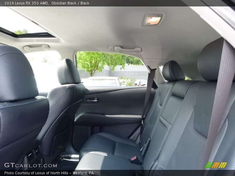 Obsidian Black / Black 2014 Lexus RX 350 AWD
