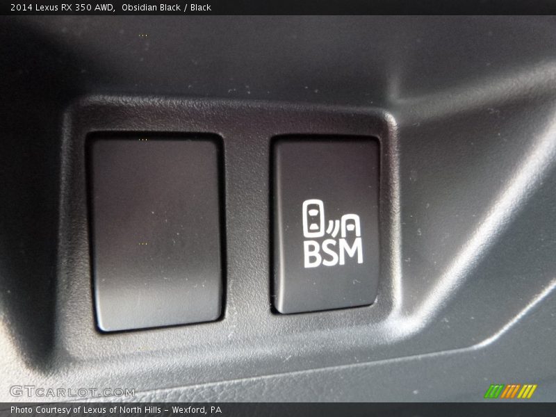 Obsidian Black / Black 2014 Lexus RX 350 AWD
