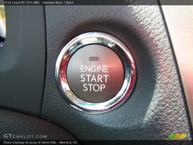 Obsidian Black / Black 2014 Lexus RX 350 AWD