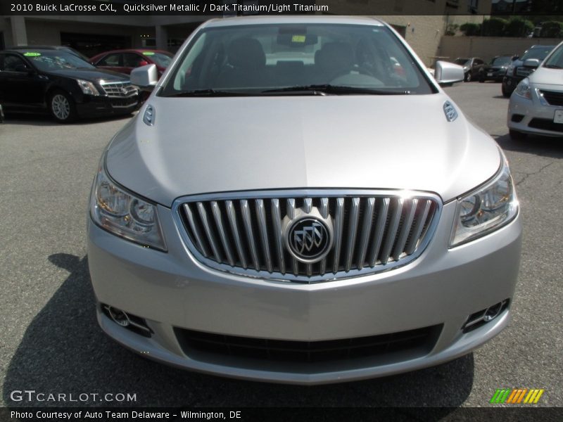 Quicksilver Metallic / Dark Titanium/Light Titanium 2010 Buick LaCrosse CXL