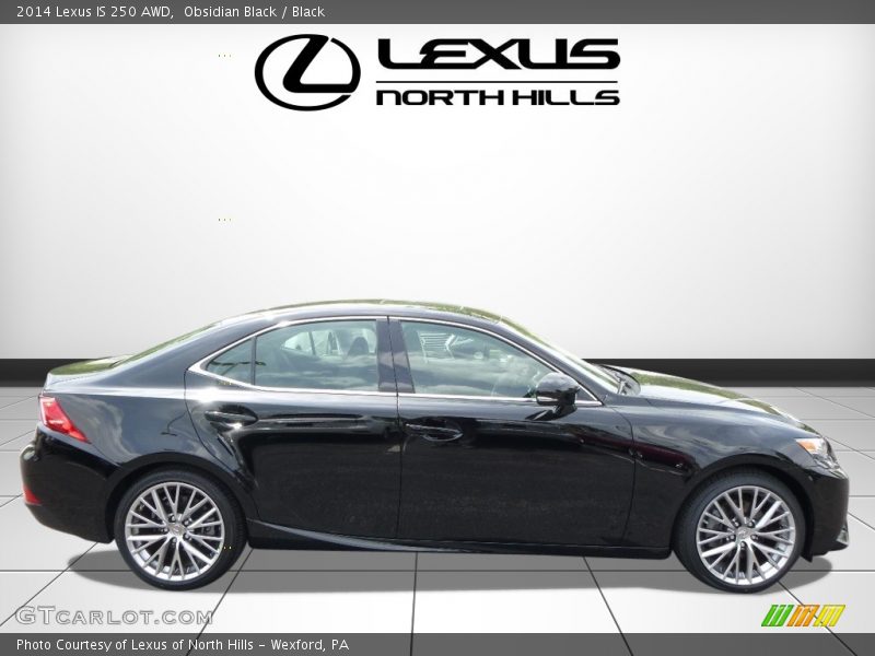 Obsidian Black / Black 2014 Lexus IS 250 AWD