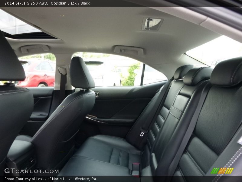 Obsidian Black / Black 2014 Lexus IS 250 AWD