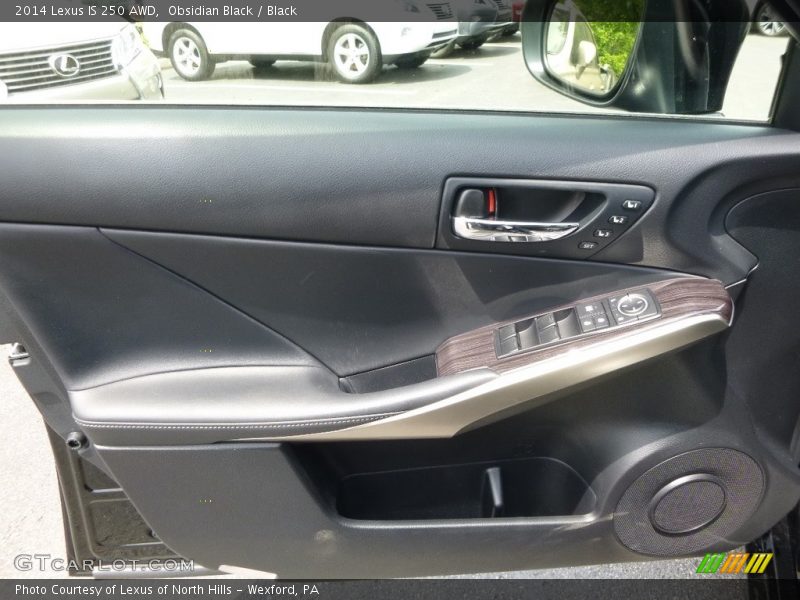 Obsidian Black / Black 2014 Lexus IS 250 AWD