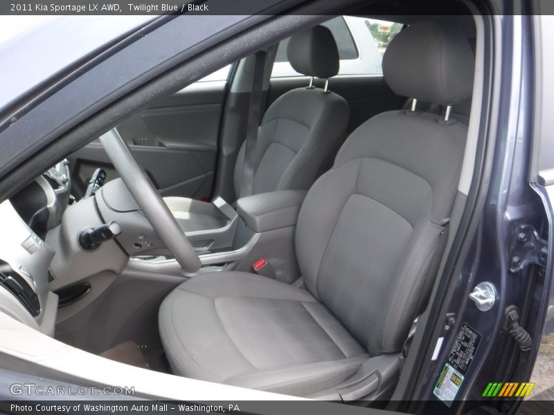 Twilight Blue / Black 2011 Kia Sportage LX AWD